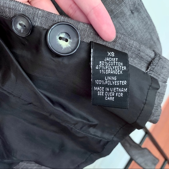 BCX Short Sleeve Blazer with Waist Tie - Picture 10 of 11